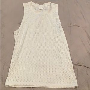 Zyia active white chill tank